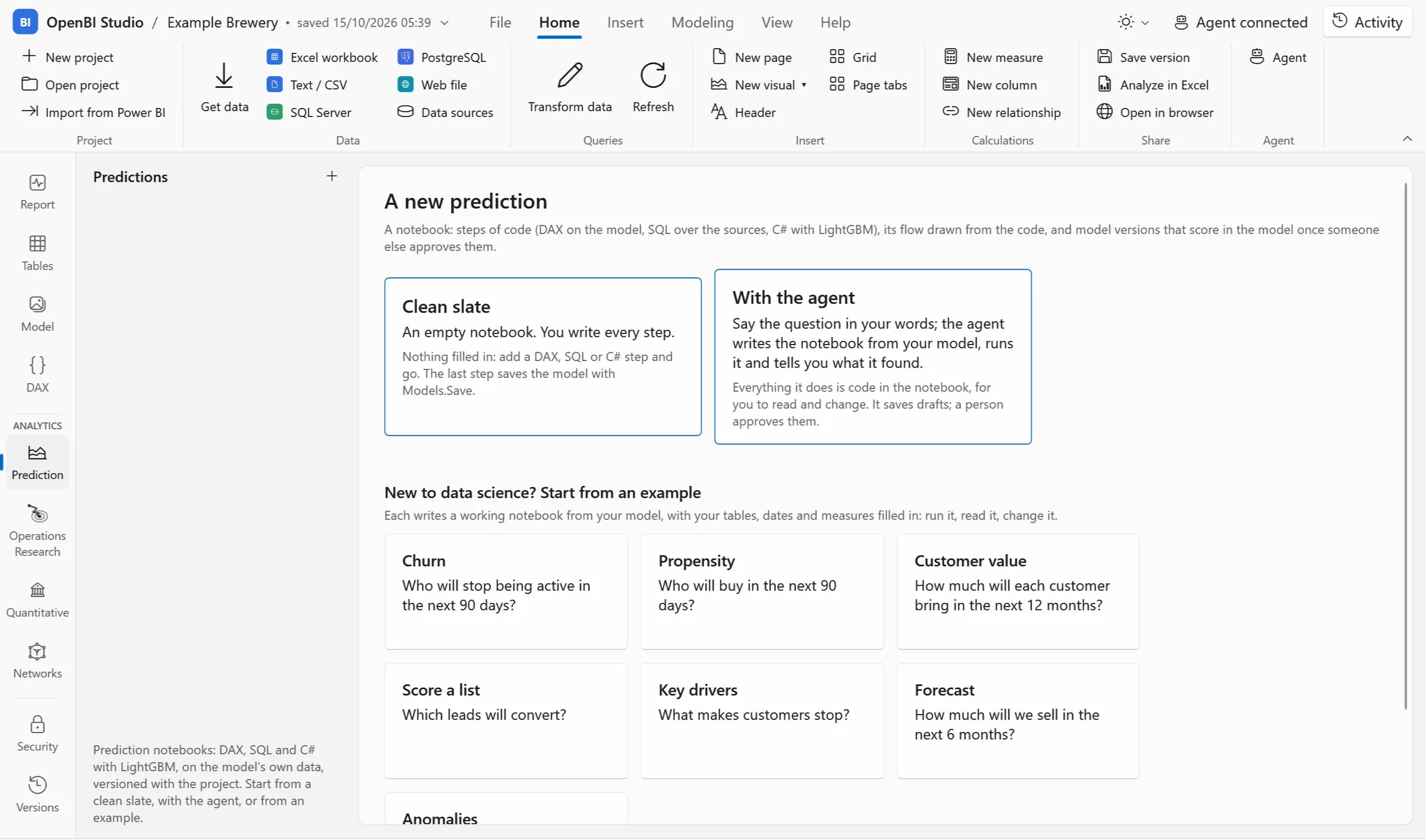The prediction patterns: churn, propensity, customer value, forecast